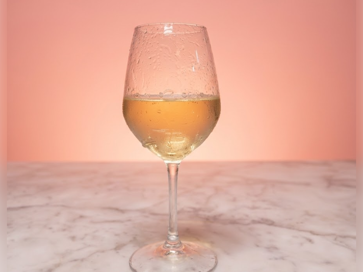 Calice vino bianco della casa